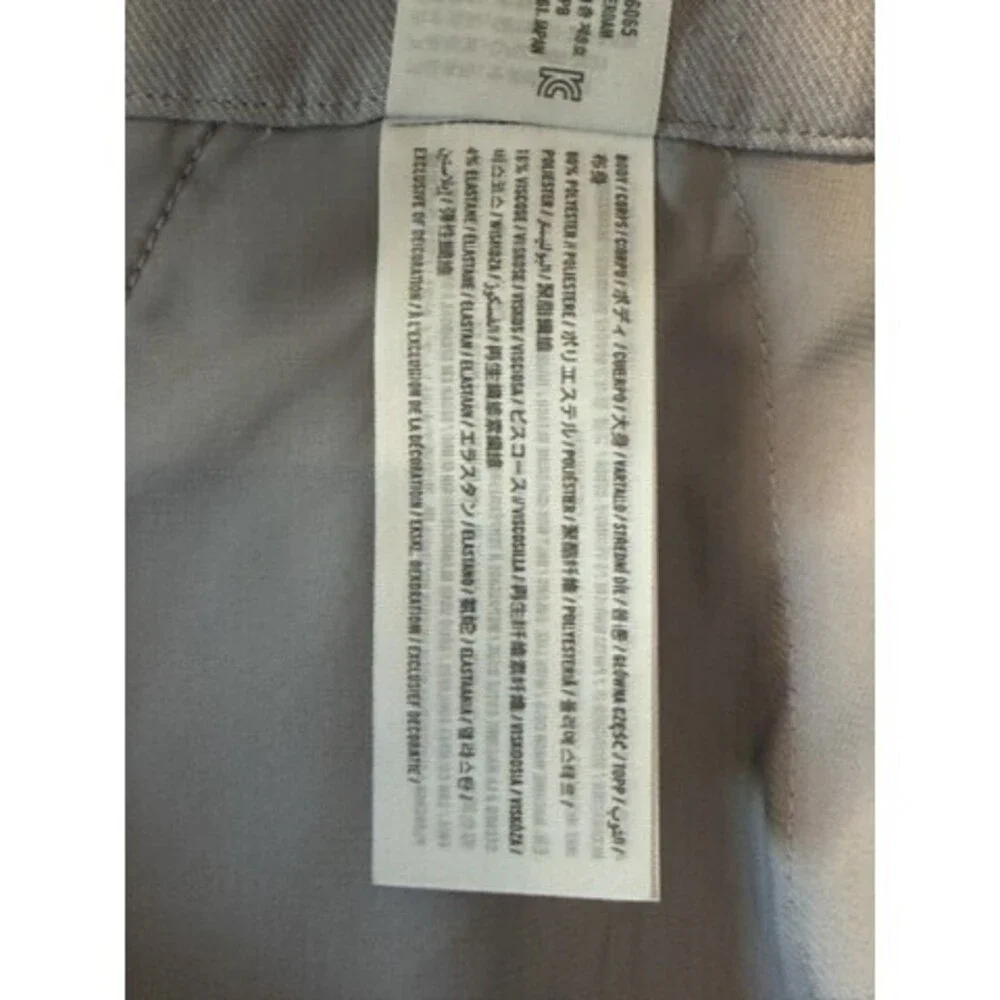 A&F Sloane Tailored Wide Leg Pant - Grey - 18
